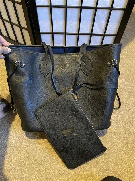 black louis vuitton empreinte